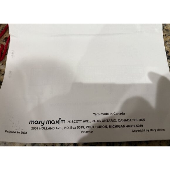 Mary Maxim Crazy Cats Cardigan Knitting Pattern No. 7074-5N & Various Skeins - Picture 7 of 7